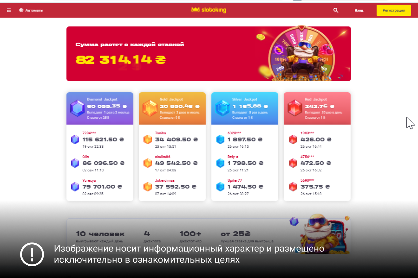 Slotoking online casino payment amounts